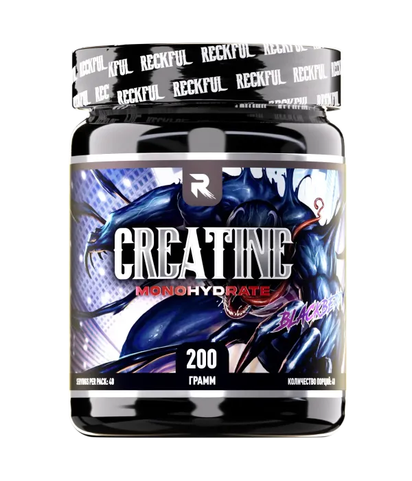 RECKFUL Creatine monohydrate 200 г (40 порций)