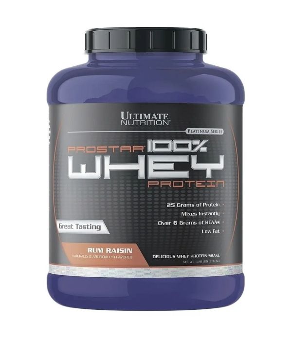 Ultimate Nutrition Prostar 100% Whey 2390 г (80 порций)