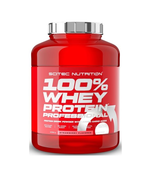 Scitec Nutrition 100% Whey Protein PROFESSIONAL 2350 г (78 порций)