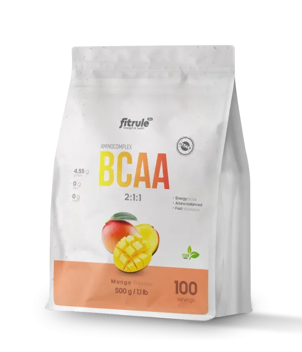 Fitrule BCAA Powder 500 г, 100 порций