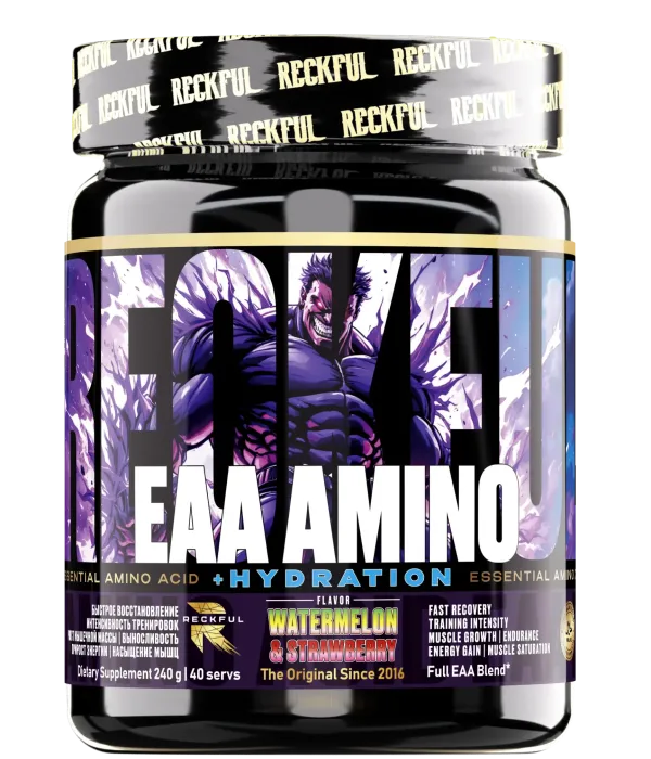 RECKFUL EAA AMINO с электролитами 240 г (40 порций)