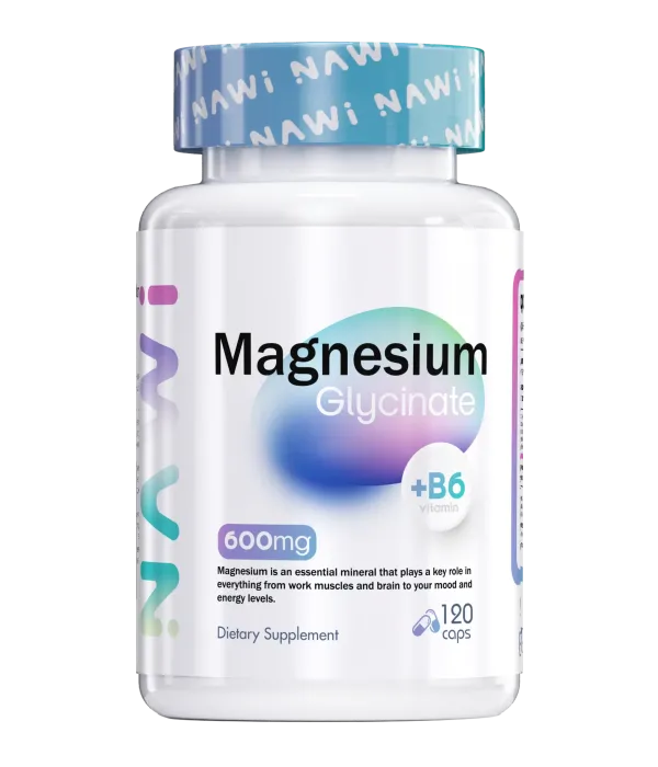 NAWI Magnesium Glicinate 72 мг, 120 капсул