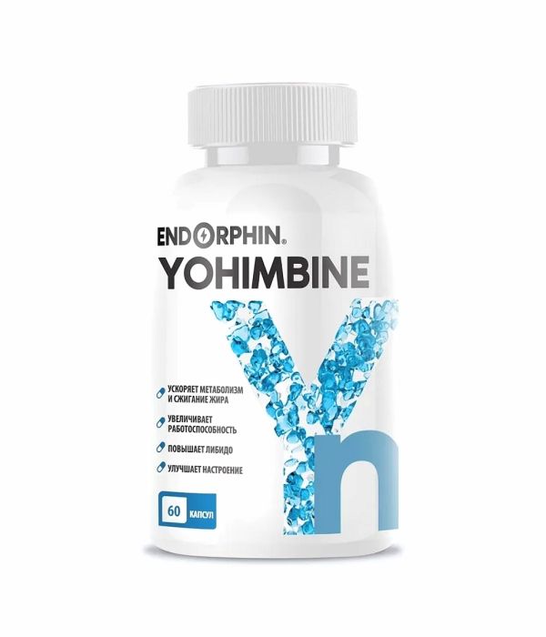 Endorphin YOHIMBINE 100 мг, 60 капсул
