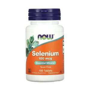 NOW Selenium 100 мкг, 100 таблеток