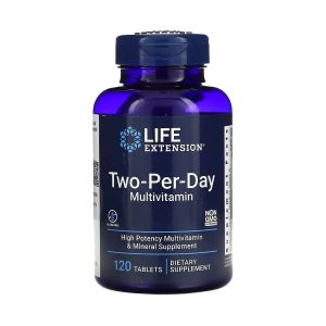 LIFE EXTENSION Two-Per-Day 120 таблеток (60 порций)