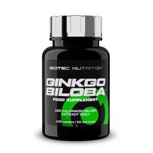 Scitec Nutrition GINKGO BILOBA 160 мг, 100 таблеток (50 порций)