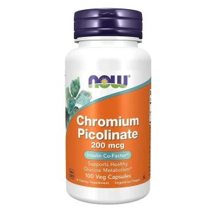 NOW Chromium Picolinate 200 мкг 100 капсул