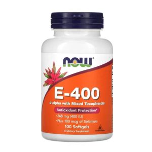 NOW E-400 100 капсул